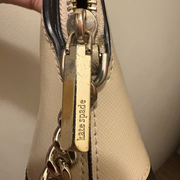 Kate Spade Cream and Black Crossbody Bag - Spencer Dome - Picture 14 of 16